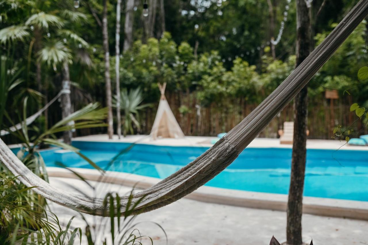 Lunita Jungle Experience Hotel Puerto Morelos Eksteriør billede
