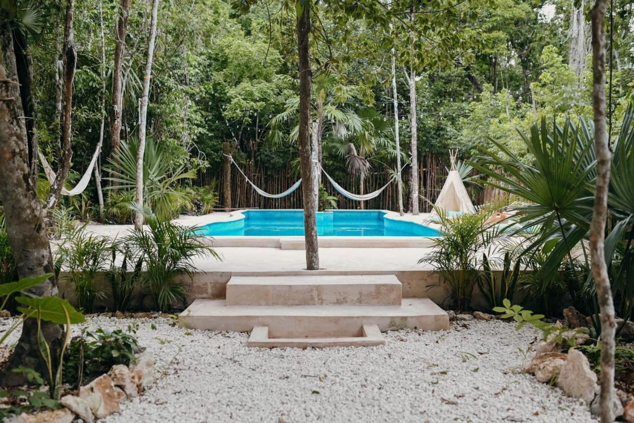 Lunita Jungle Experience Hotel Puerto Morelos Eksteriør billede