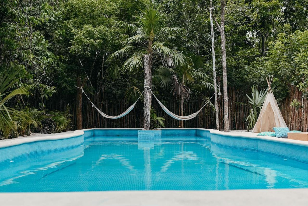 Lunita Jungle Experience Hotel Puerto Morelos Eksteriør billede