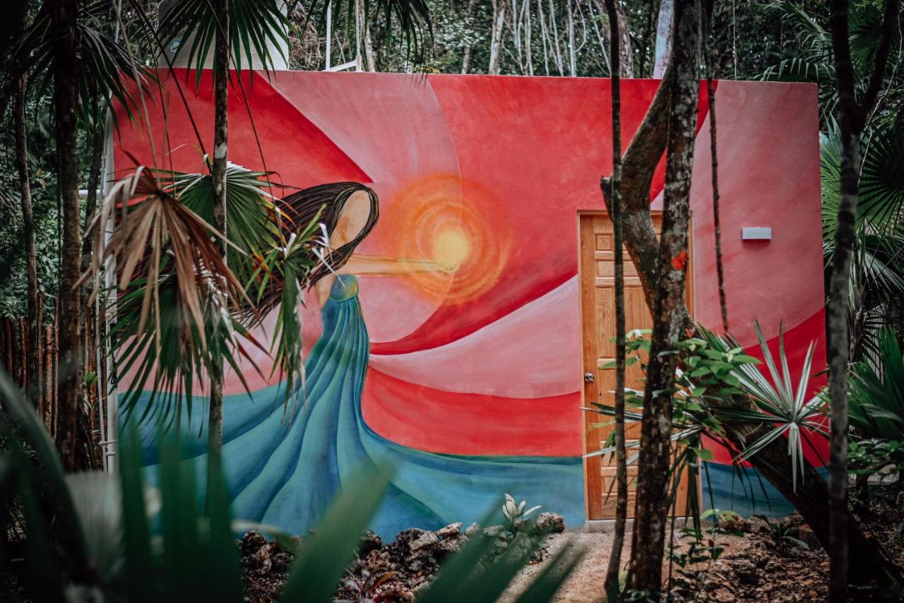 Lunita Jungle Experience Hotel Puerto Morelos Eksteriør billede